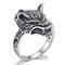 Bague Loup Démon (Acier)